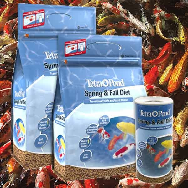 Tetra Pond Variety Blend Color & Vitality Enhancing Koi & Goldfish Fish  Food, 2.25-lb bag