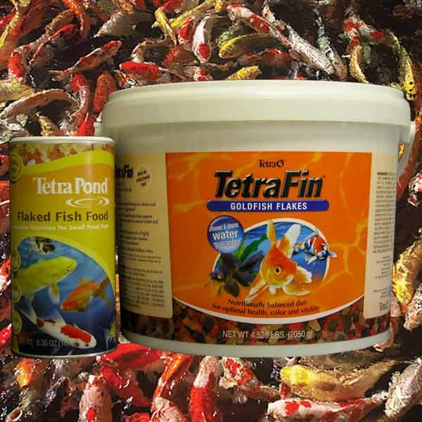 Tetra Pond Variety Blend Color & Vitality Enhancing Koi & Goldfish Fish  Food, 2.25-lb bag