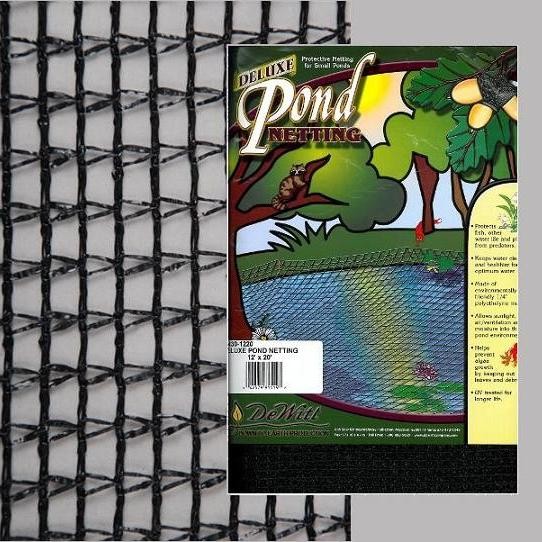 DeWitt Deluxe Pond Netting – ¼in Mesh, 20ft x 20ft